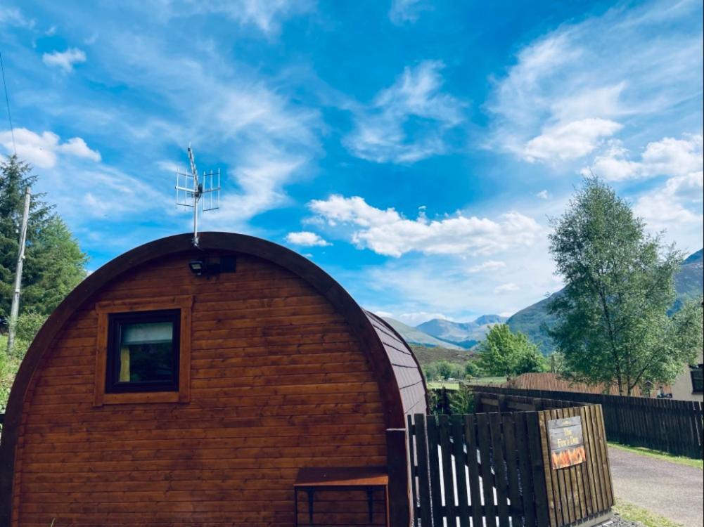 The Fox'S Den, Luxury Cosy Mini Lodge, Highlands North Ballachulish Exterior photo