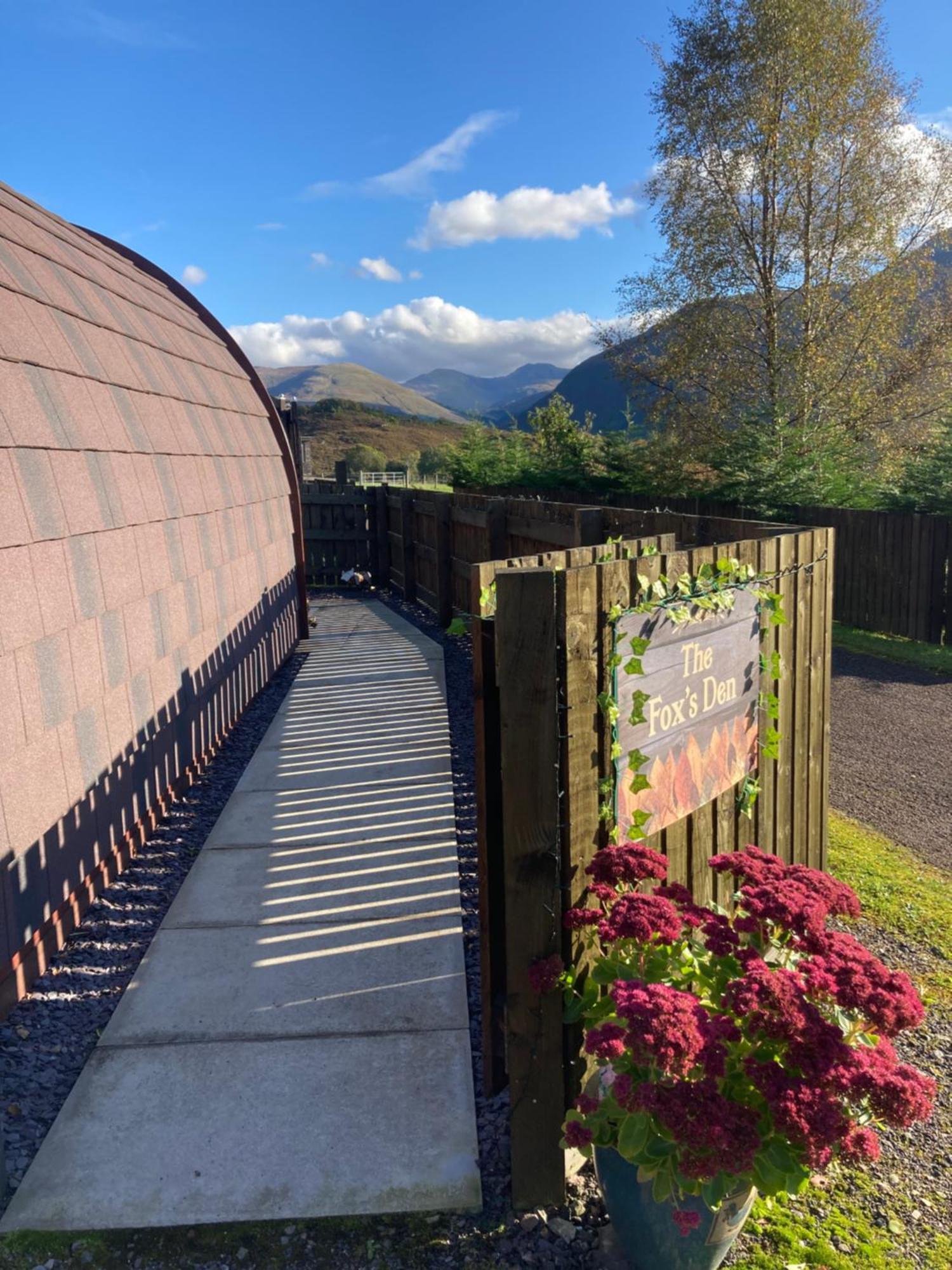 The Fox'S Den, Luxury Cosy Mini Lodge, Highlands North Ballachulish Exterior photo